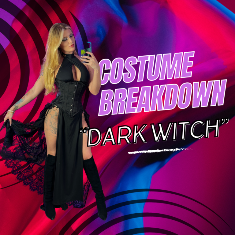 Dark Witch Costume Breakdown